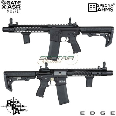 Electric rifle SA-E07 RRA M4 Noveske keymod carbine Edge™ BLACK Specna Arms® (spe-01-033907)