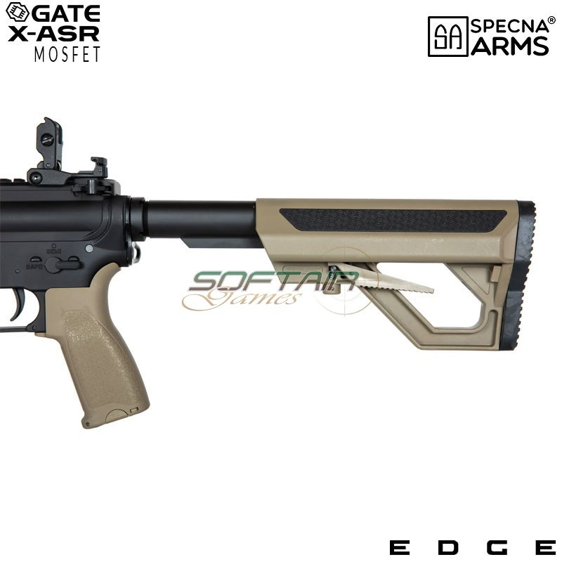 Fucile Elettrico SA-E06-H Edge™ M4 Carbine HALF TAN Heavy Ops Stock Specna Arms® (spe-01-033906)