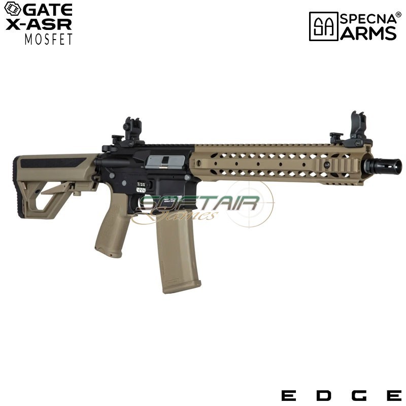 Electric Rifle SA-E06-H Edge™ M4 Carbine HALF TAN Heavy Ops Stock Specna Arms® (spe-01-033906)