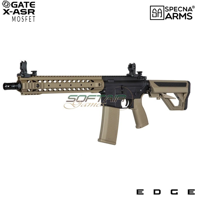 Electric Rifle SA-E06-H Edge™ M4 Carbine HALF TAN Heavy Ops Stock Specna Arms® (spe-01-033906)
