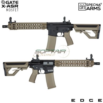 Electric Rifle SA-E06-H Edge™ M4 Carbine HALF TAN Heavy Ops Stock Specna Arms® (spe-01-033906)