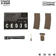 Electric Rifle SA-E06-H Edge™ M4 Carbine HALF TAN Heavy Ops Stock Specna Arms® (spe-01-033906)