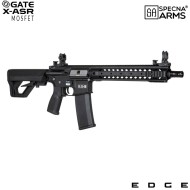 Electric Rifle SA-E06-H Edge™ M4 Carbine BLACK Heavy Ops Stock Specna Arms® (spe-01-033905)