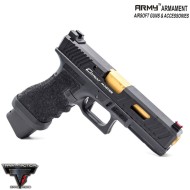 Gas Pistol R34-2 TTI G17 Combat Master BLACK Army™ Armament® (arm-450003-bk)