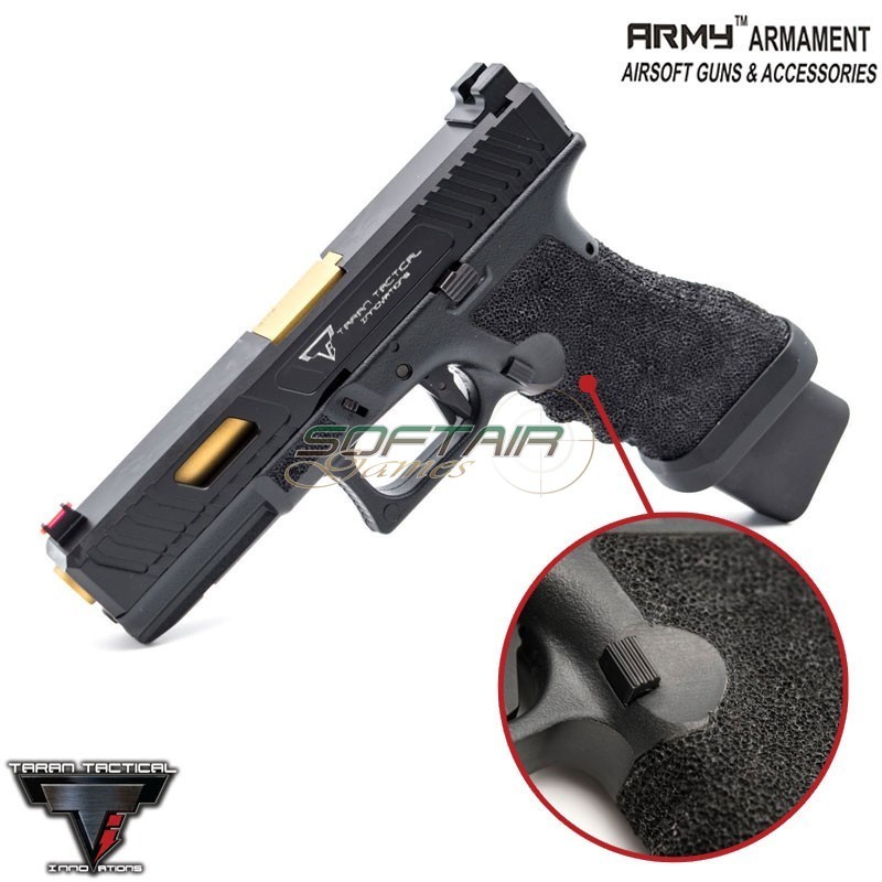 Gas Pistol R34-2 TTI G17 Combat Master BLACK Army™ Armament® - Softair  Games - ASG Softair San Marino