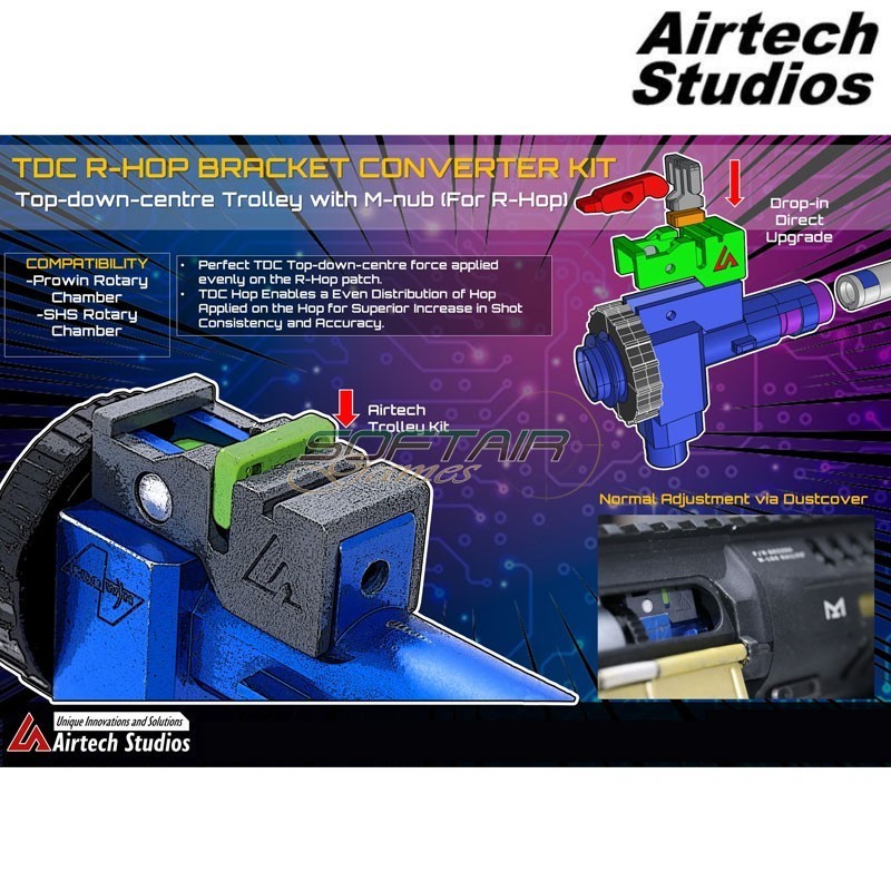 TDC Bracket Converter Kit Prowin Hop-up Airtech Studios (as-ait637007)