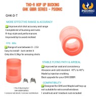 Tho-R rubber Hop-Up GHK GBBR with tensioners Psionic (GHK-D-T)