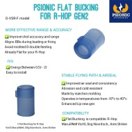 Rubber Flat R-hop ready for GBBR/VSR10 Psionic (D-VSR-F)