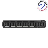 Mk18 DD Style 10.5" Rail system LC BLACK per AEG / GBB / PTW Airsoft Artisan (aa-ras-16-bk)