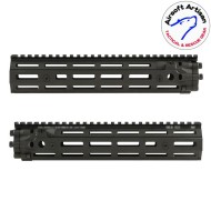 Mk18 DD Style 10.5" Rail system LC BLACK per AEG / GBB / PTW Airsoft Artisan (aa-ras-16-bk)