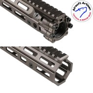 Mk18 DD Style 10.5" Rail system LC DARK EARTH for AEG / GBB / PTW Airsoft Artisan (aa-ras-16-de)