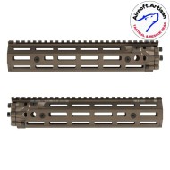 Mk18 DD Style 10.5" Rail system LC DARK EARTH for AEG / GBB / PTW Airsoft Artisan (aa-ras-16-de)
