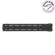 Mk18 DD Style 12.5" Rail system LC BLACK for AEG / GBB / PTW Airsoft Artisan (aa-ras-20-bk)