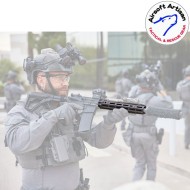 Mk18 DD Style 12.5" Rail system LC DARK EARTH per AEG / GBB / PTW Airsoft Artisan (aa-ras-20-de)