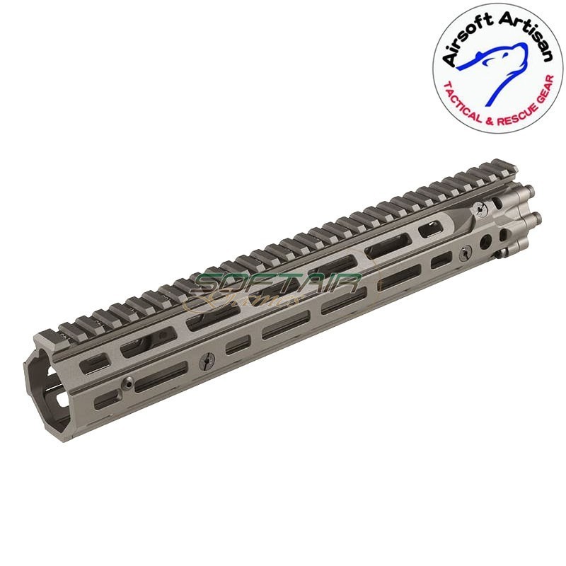 Mk18 DD Style 12.5" Rail system LC DARK EARTH per AEG / GBB / PTW Airsoft Artisan (aa-ras-20-de)