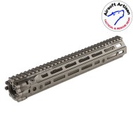 Mk18 DD Style 12.5" Rail system LC DARK EARTH for AEG / GBB / PTW Airsoft Artisan (aa-ras-20-de)