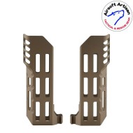 Handguard kit 6" LC DARK EARTH per Sig MCX Airsoft Artisan (aa-mcx-05-de)