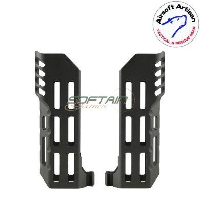 Handguard kit 6" LC BLACK per Sig MCX Airsoft Artisan (aa-mcx-05-bk)