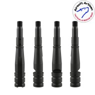 SUR300 Handguard set 10" Virtus LC BLACK per Sig MCX Airsoft Artisan (aa-mcx-06-bk)