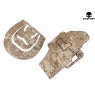 Quickly Pistol Holster Glock Serpa Digital Desert Emerson (cod.em6097dd)