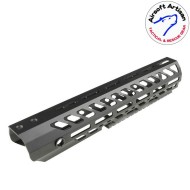 SUR300 Handguard set 12" Virtus LC BLACK per Sig MCX Airsoft Artisan (aa-mcx-08-bk)