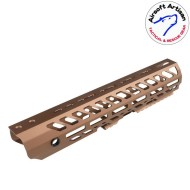 SUR300 Handguard set 12" Virtus LC DARK EARTH for Sig MCX Airsoft Artisan (aa-mcx-08-de)