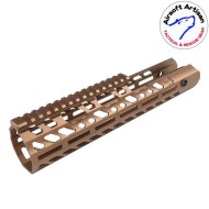 SUR300 Handguard set 12" Virtus LC DARK EARTH per Sig MCX Airsoft Artisan (aa-mcx-08-de)
