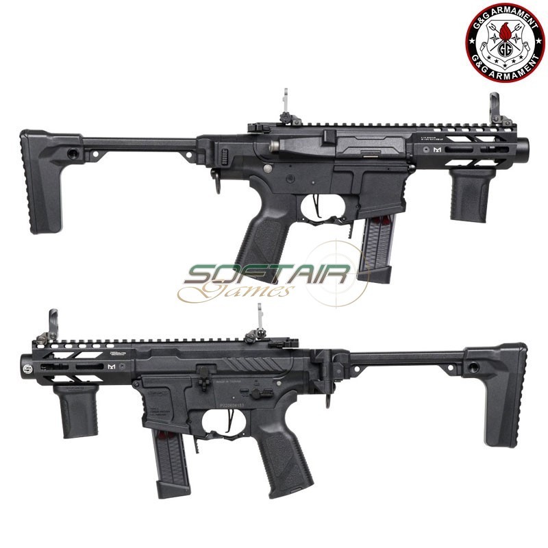 Aeg Electric Rifle Cm16 ARP9 3.0V BLACK G&G - Softair Games - ASG ...