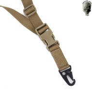 Cinghia 1 punto imbottita COYOTE BROWN Tmc (tmc2953-cb)