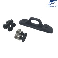 Sling ring HK Style BLACK for LC/Keymod JJ Airsoft (ja-2979-bk)