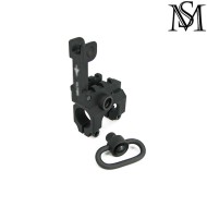 Tacca di mira anteriore folding BLACK vltor style MilSim Series (ms-55-bk) Tacca di mira anteriore folding BLACK vltor style MilSim Series (ms-55-bk)