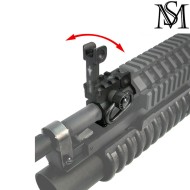 Tacca di mira anteriore folding BLACK vltor style MilSim Series (ms-55-bk) Tacca di mira anteriore folding BLACK vltor style MilSim Series (ms-55-bk)