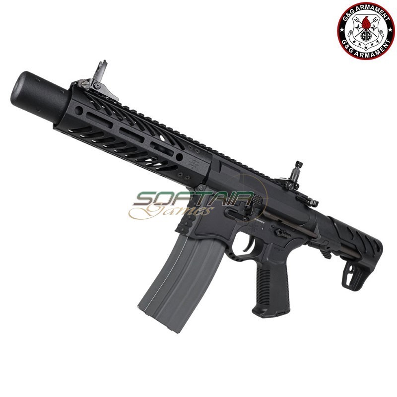 Aeg Electric Rifle FULL METAL SBR8 7" Suppressor NERO Emg Seekins Precision G&G (gg-sbr8-7)