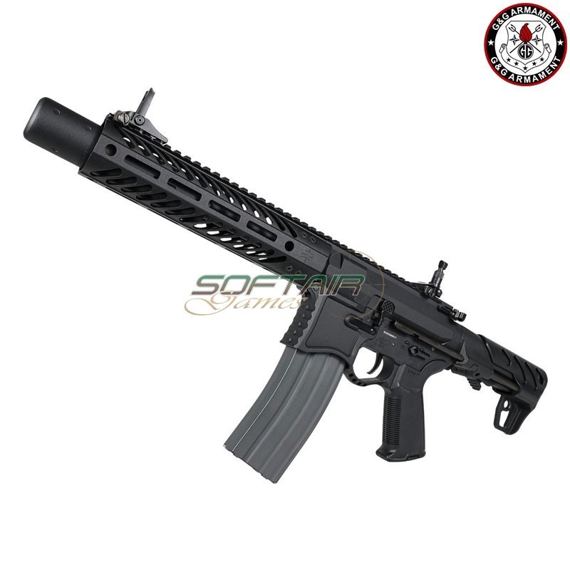 Aeg Electric Rifle FULL METAL SBR8 9" Suppressor NERO Emg Seekins Precision G&G (gg-sbr8-9)