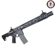 Fucile Elettrico Aeg FULL METAL SBR8 12" Suppressor GRIGIO Emg Seekins Precision G&G (gg-sbr8g-12)