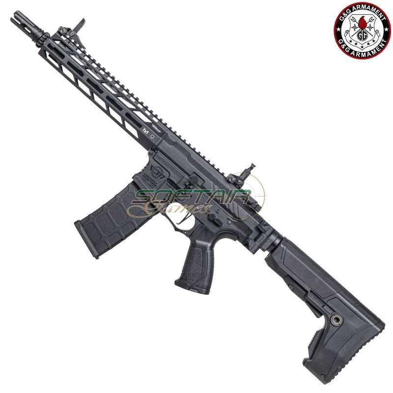 Fucile Elettrico Aeg CM16 SRF 9" NERO G&G (gg-cm16-srf9)