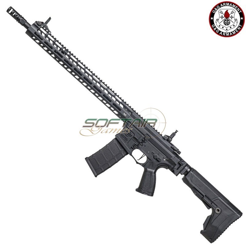 Fucile Elettrico Aeg CM16 SRF 16" NERO G&G (gg-cm16-srf16)