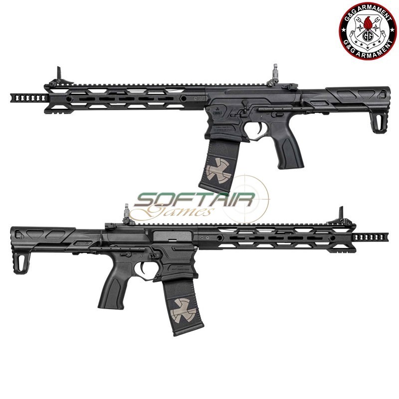 Fucile elettrico bamf RECON NERO cobalt kinetics ar15 g2 system g&g (gg-bamf-rec)