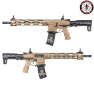Electric rifle bamf RECON TAN cobalt kinetics ar15 g2 system g&g (gg-bamf-recdst)