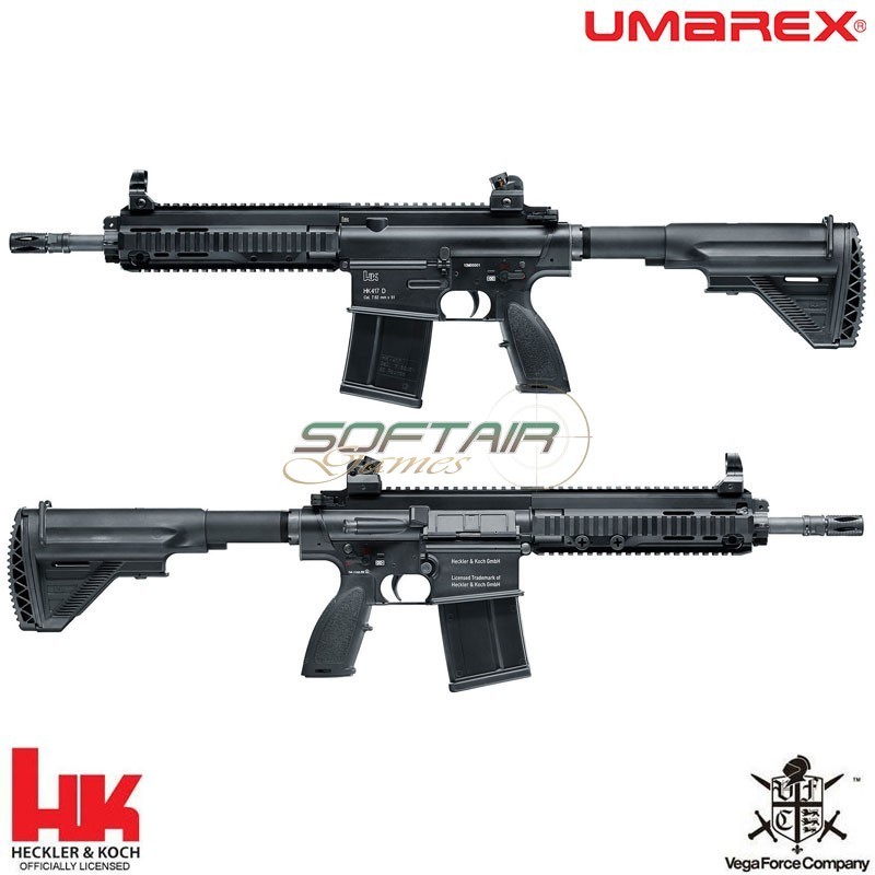 Gas Rifle HK417D Gbr BLACK Vfc Umarex (um-2.5985x-15528) Gas Rifle HK417D Gbr BLACK Vfc Umarex (um-2.5985x-15528)
