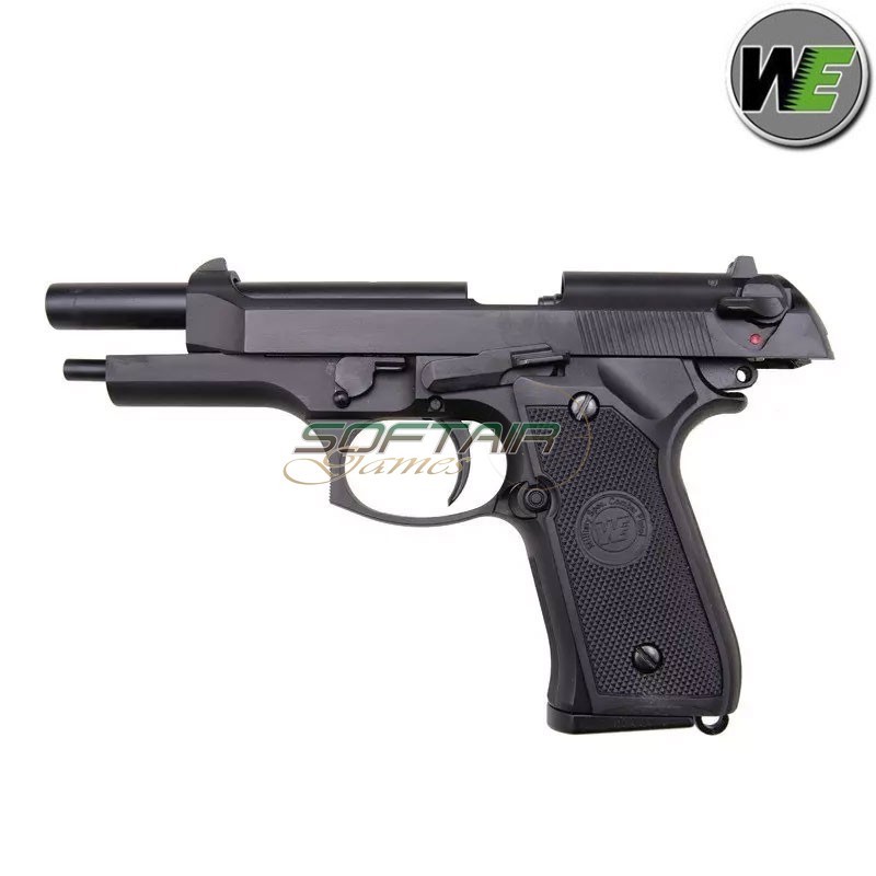 Co2 pistol BLACK M92 Standard V. Blowback We (we-02-001479) Co2 pistol BLACK M92 Standard V. Blowback We (we-02-001479)