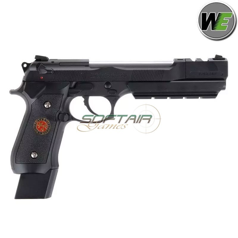 Pistola a GAS Barry Burton Samurai edge M9 GBB Matte Black We (we-500654/003632)