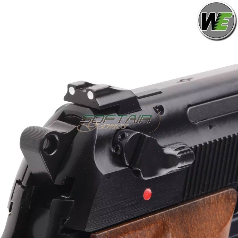 Pistola a GAS Samurai Edge Standard M9 V.2 Full Auto BLACK We (we-02-017094)