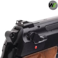 Pistola a GAS Samurai Edge Standard M9 V.2 Full Auto BLACK We (we-02-017094)