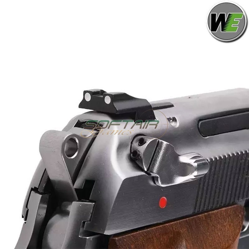 GAS pistol Samurai Edge Standard M9 V.2 Full Auto SILVER We (we-02-017095)