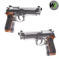 Pistola a GAS Samurai Edge Standard M9 V.2 Full Auto SILVER We (we-02-017095)
