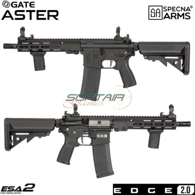 Electric rifle SA-E23 Mk urg cqb style carbine Edge 2.0™ BLACK Specna Arms® (spe-01-030874)