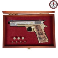 Pistola a Gas 1911 GPM1911 D-DAY Limited V. Gold & Silver G&G (gg-m1911-dday)