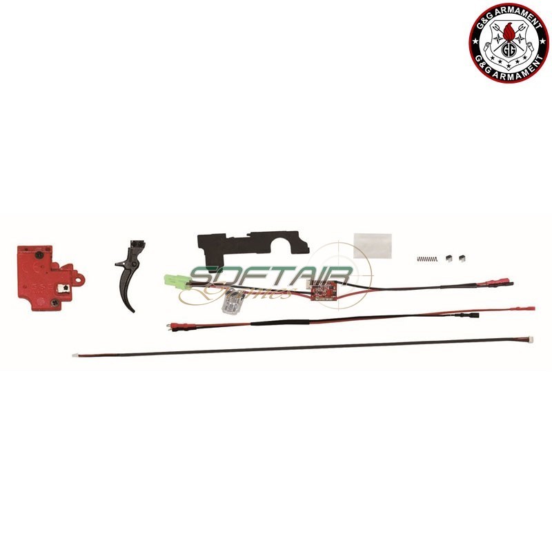 Set Etu 2.0 & Mosfet 4.0 C/standard grilletto per V2 Cavi Posteriori Aeg G&G (gg-11158)