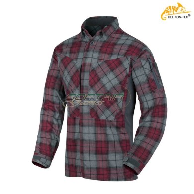 MBDU Flannel Shirt® Ruby Plaid Helikon-tex® (ht-ko-mbd-po-p1)